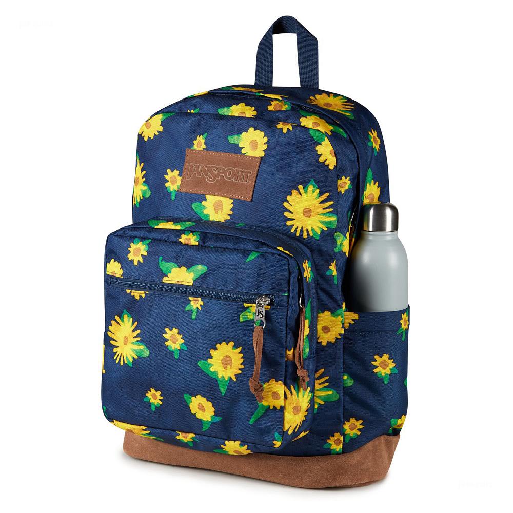 Sac à Dos Ordinateur JanSport Right Pack Bleu Marine Jaune | BIP-04663376